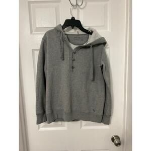 Womens Eddie Bauer outdoor v neck hoodie size small